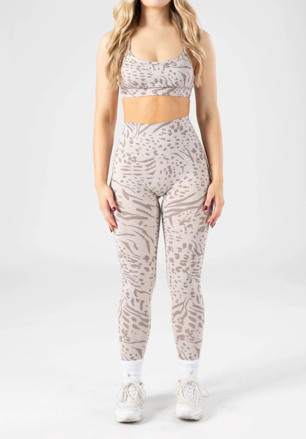 Reluna Original Sculptseam? Legging Snow Leopard Easy Wash Move Ease