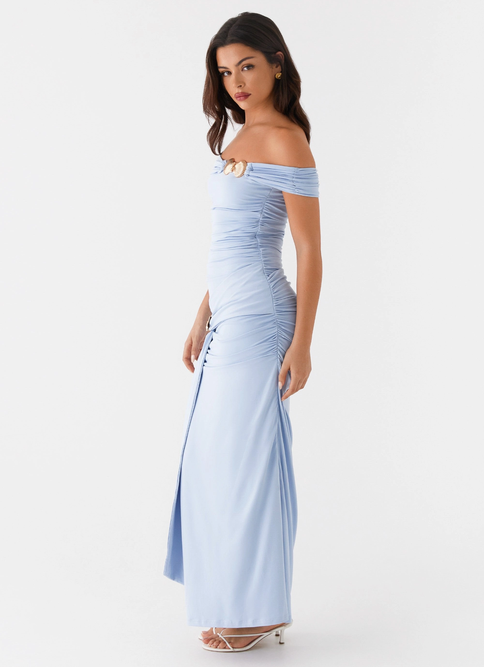 Majorly Maxi Dress - Blue Adjustable-Length Relax Piece
