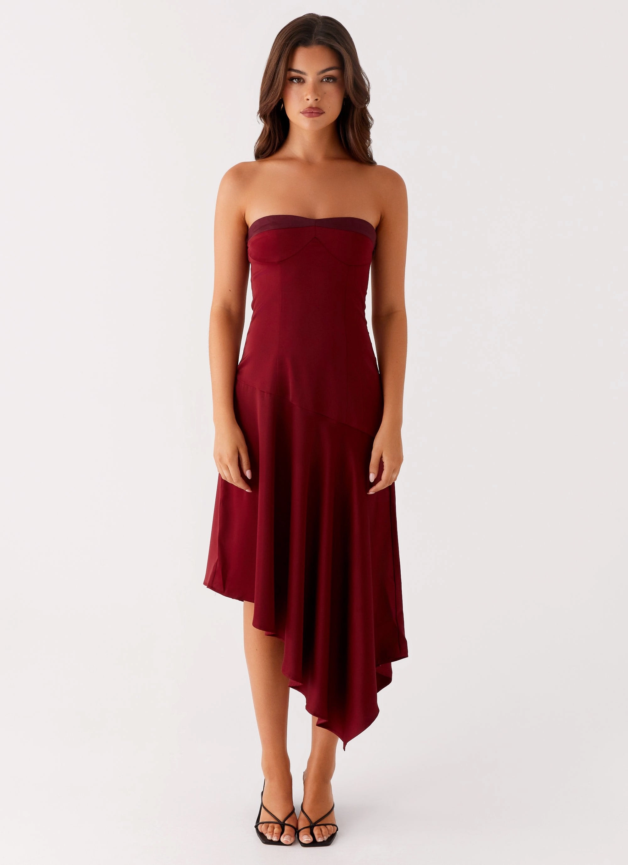 Matisse Midi Dress - Red Light Mood
