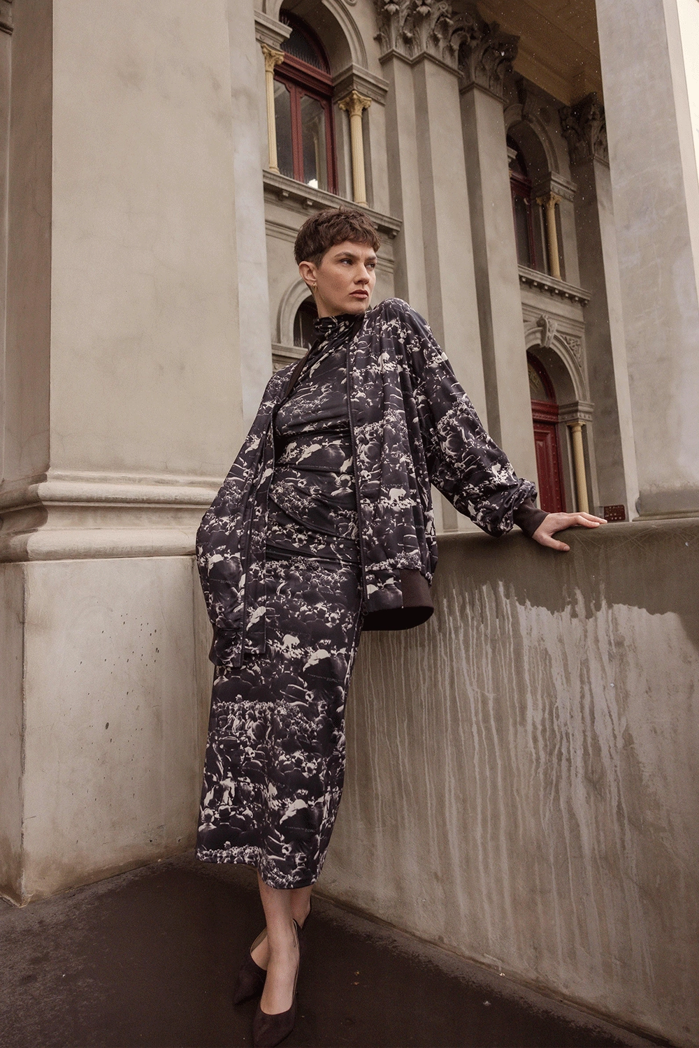 Maud Dainty - DTY03835B Lily Reversible Jacket Multi Use Piece Fall Outfit