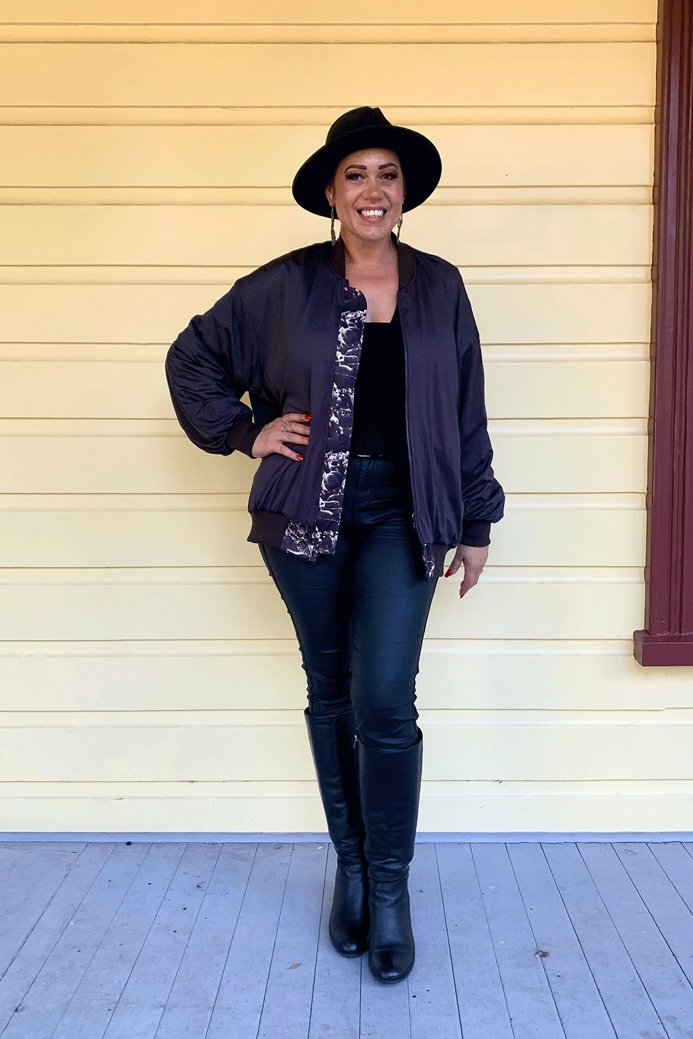 Maud Dainty - DTY03835B Lily Reversible Jacket Flat Lock Stitching Quick Drying