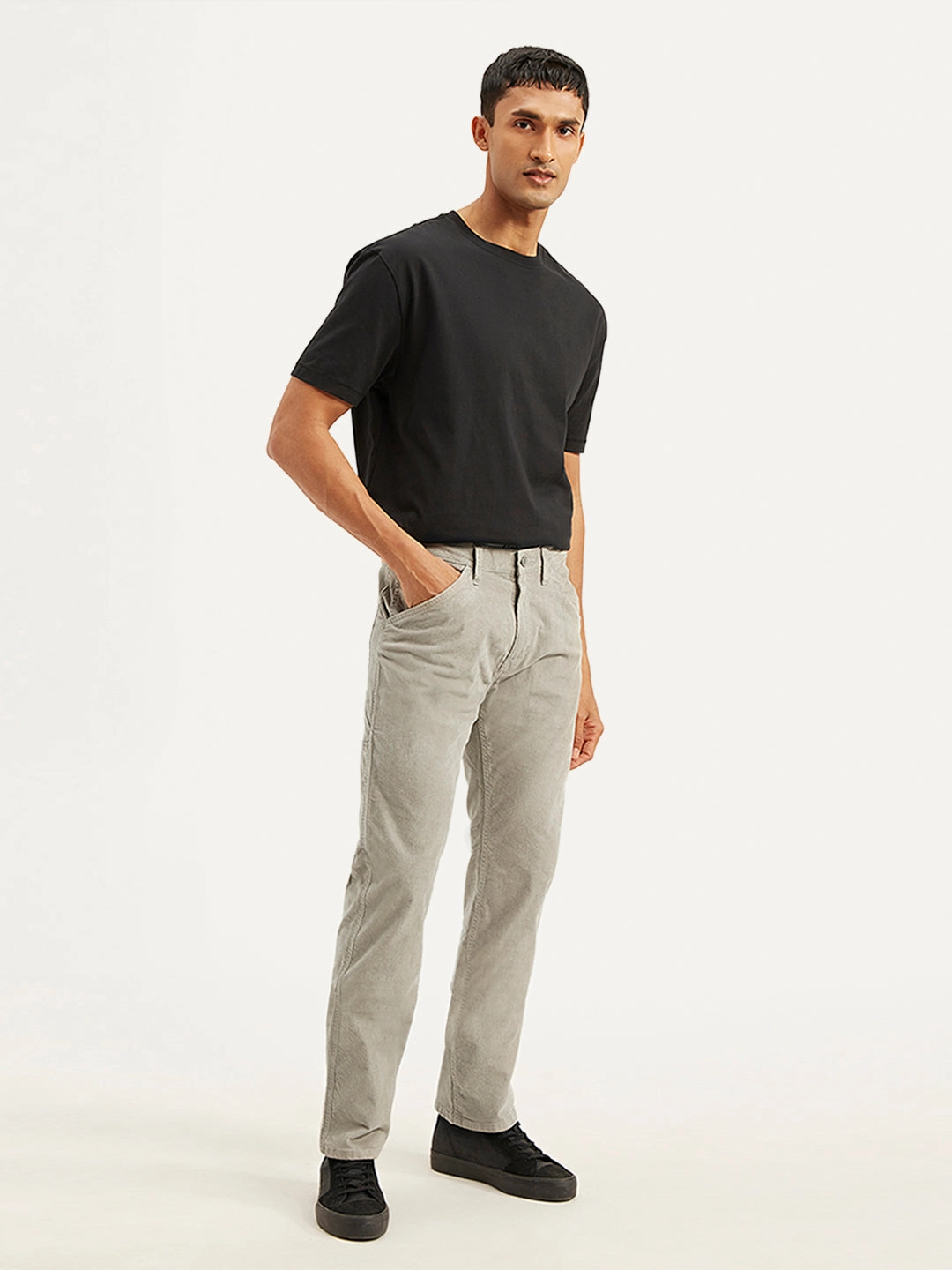 Men's 505 Straight Fit Corduroy Carpenter Pants EasyCareFabric