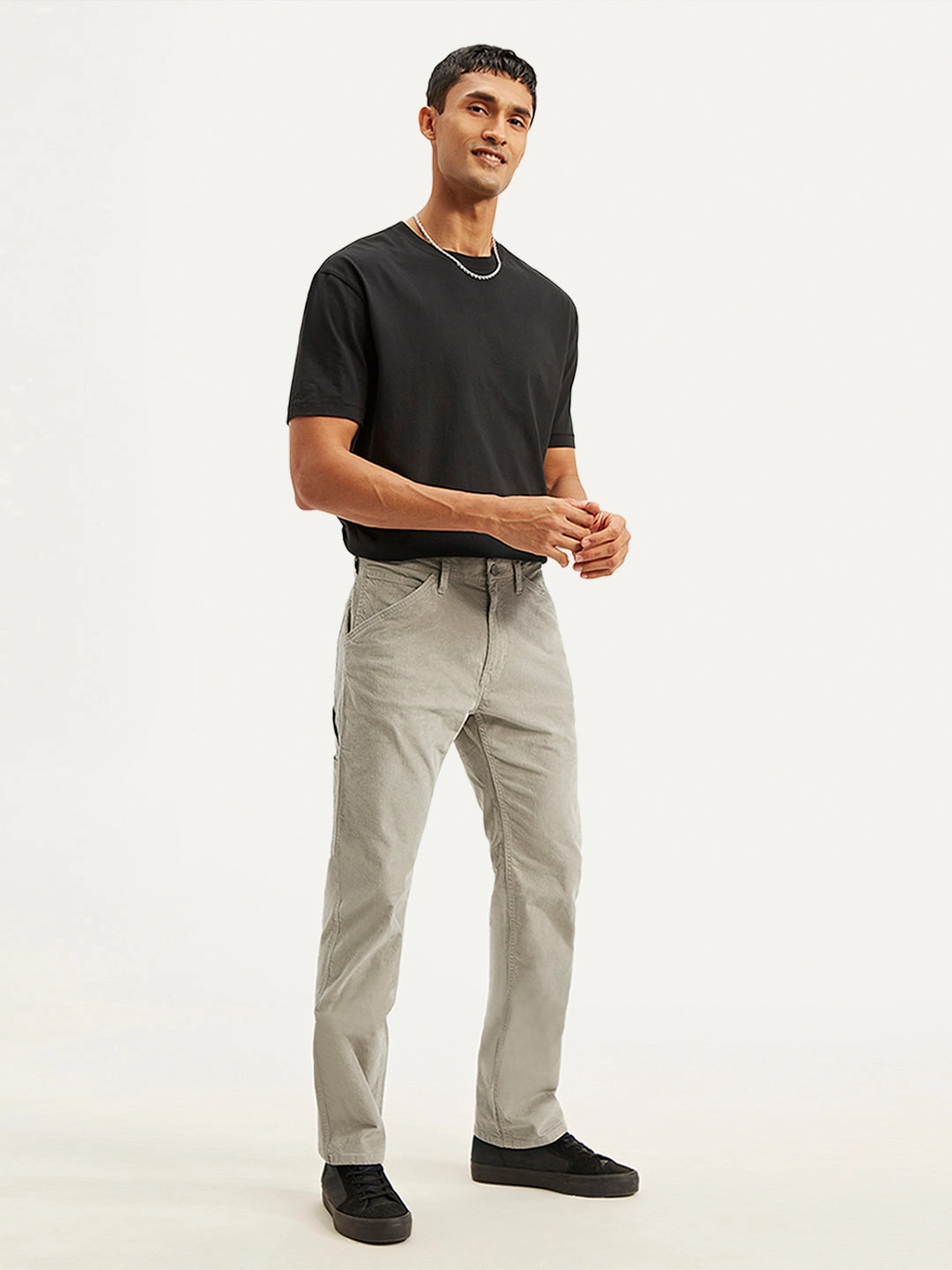 Essential Wearable Free Movement Men's 505 Straight Fit Corduroy Carpenter Pants