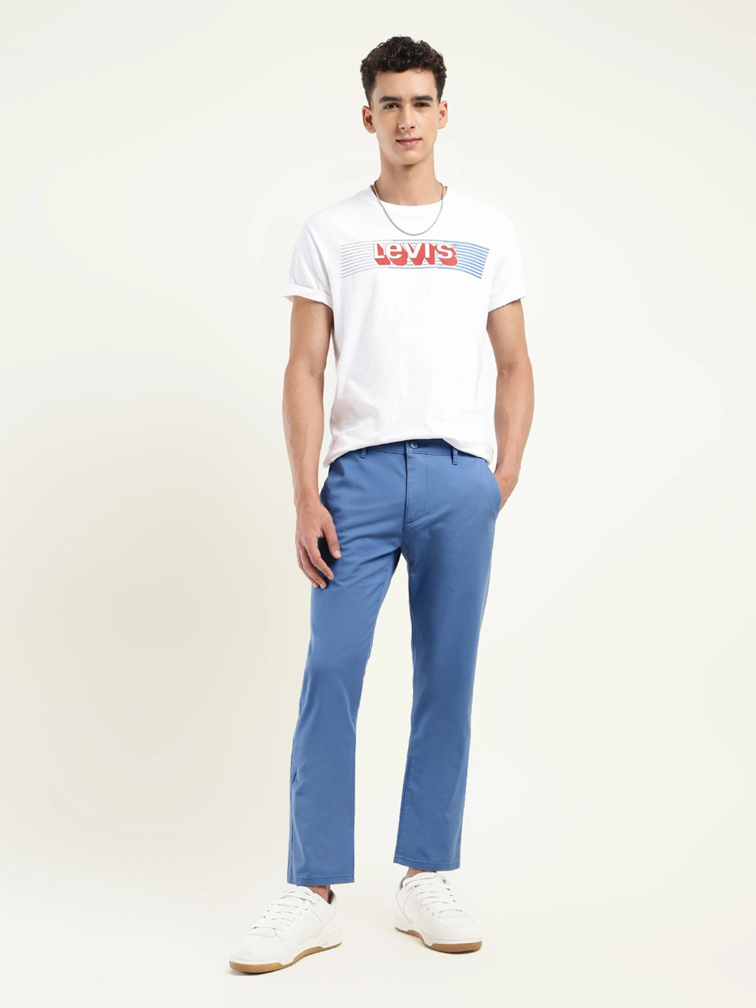 Men's 511 Slim Fit Blue Chinos TaglessDesign