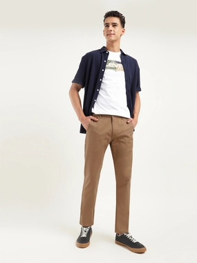 Men's 511 Slim Fit Brown Chinos Casual Look