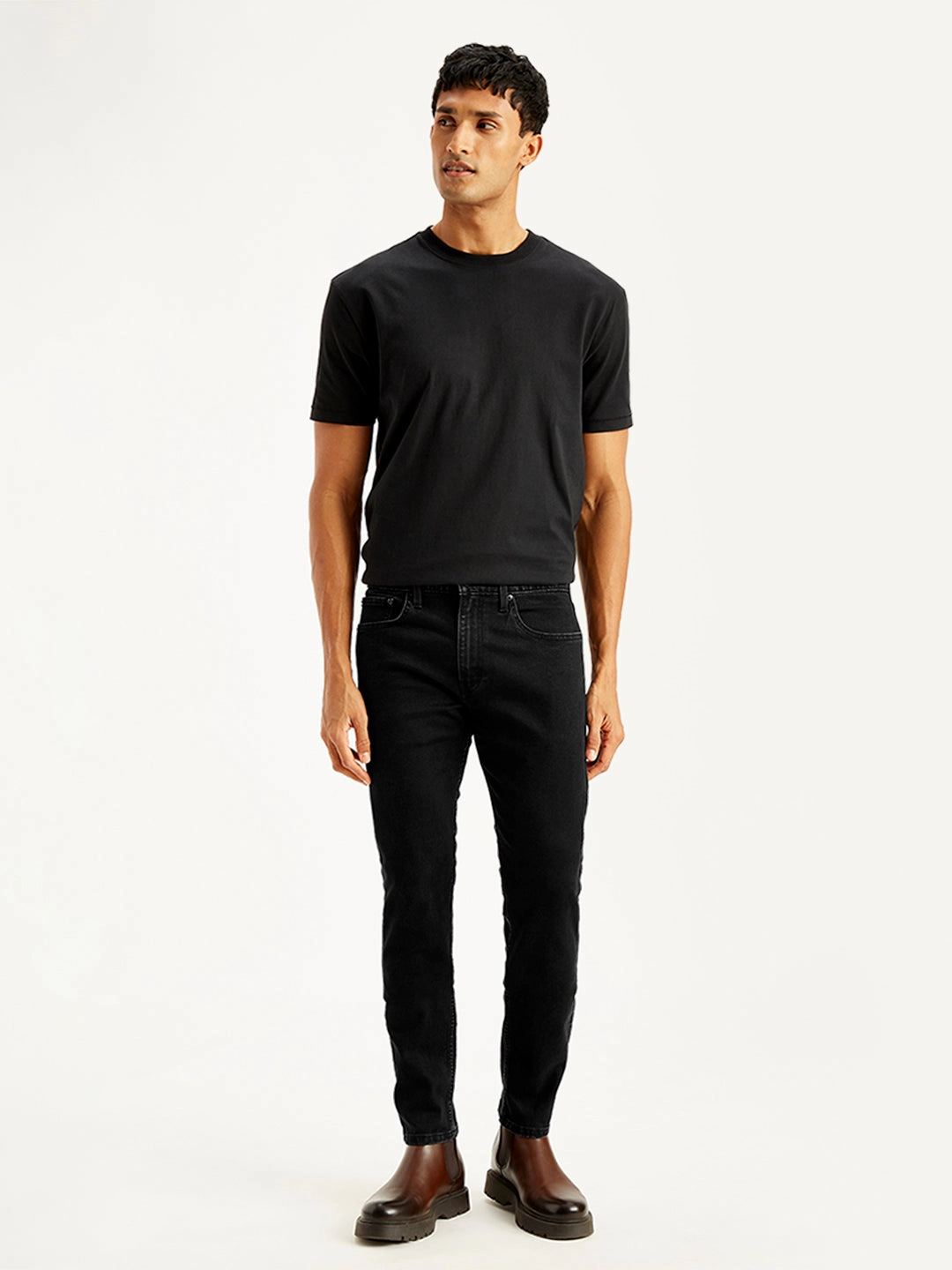 Men's 512 Black Slim Tapered Fit Mid Rise Jeans Classic Fit