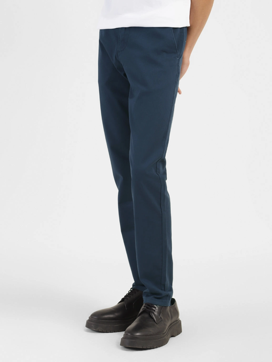 Men's 512 Blue Slim Tapered Fit Chinos Core Basic