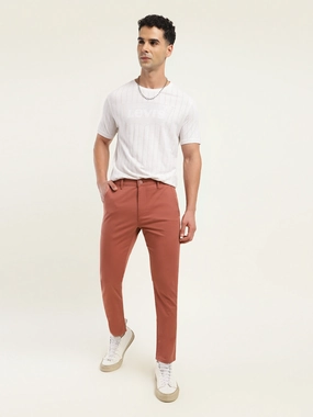 Men's 512 Slim Tapered Fit Brown Chinos Crisp Design