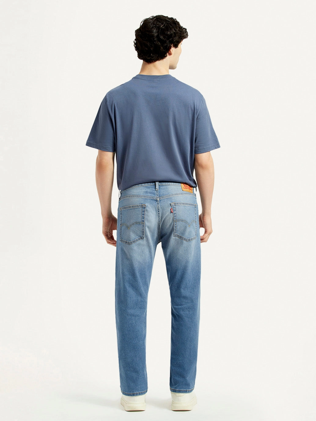 Foundation Piece Sunny Vibes Rainy Day Shopping Day Men's 513 Light Indigo Slim Straight Fit Mid Rise Jeans