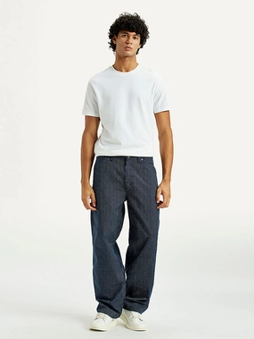 Hypoallergenic Material Composition Men's 578 Dark Indigo Baggy Fit Mid Rise Carpenter Jeans