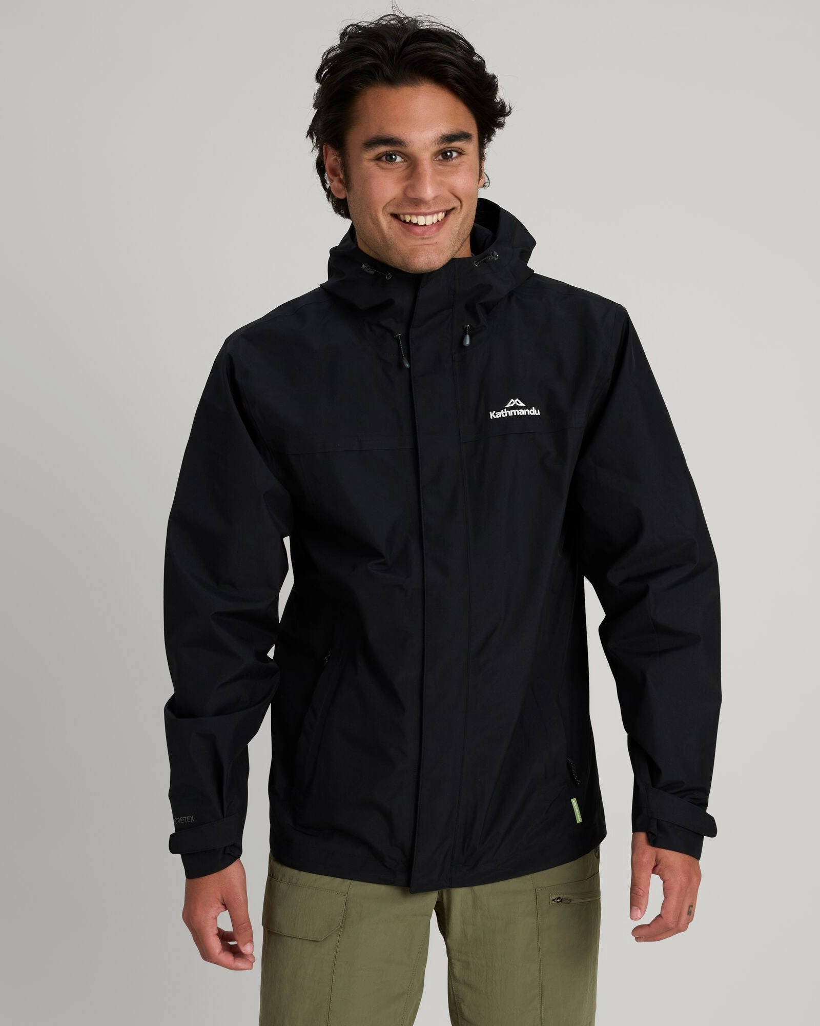 Crisp Detail Men's Bealey GORE-TEX? Rain Jacket - Black