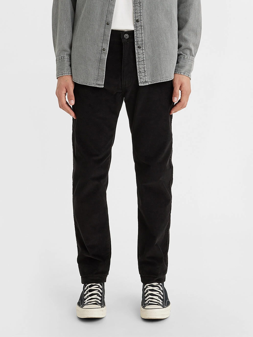 Men's Black Slim Fit Pant Work Ready Stay Comfortable