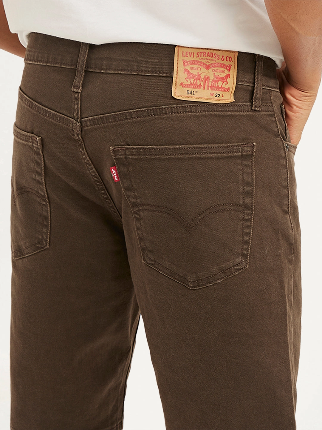 Youth fashion Men's Brown Tapered Shorts