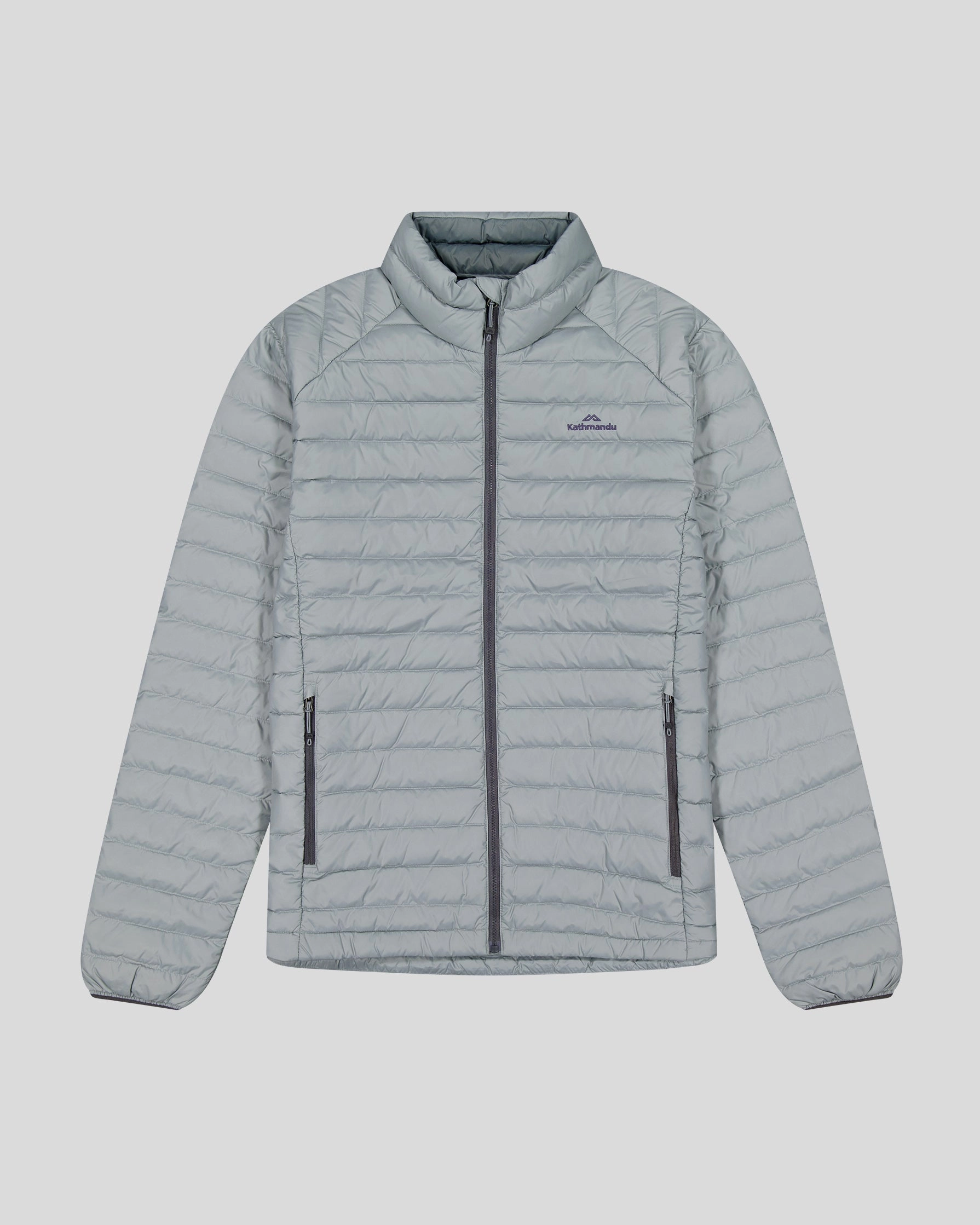 Men's Heli Down Jacket v4 - Light Moon No Smell Compression Fit Design