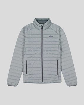 Men's Heli Down Jacket v4 - Light Moon Secure Internal Pockets Cool Season