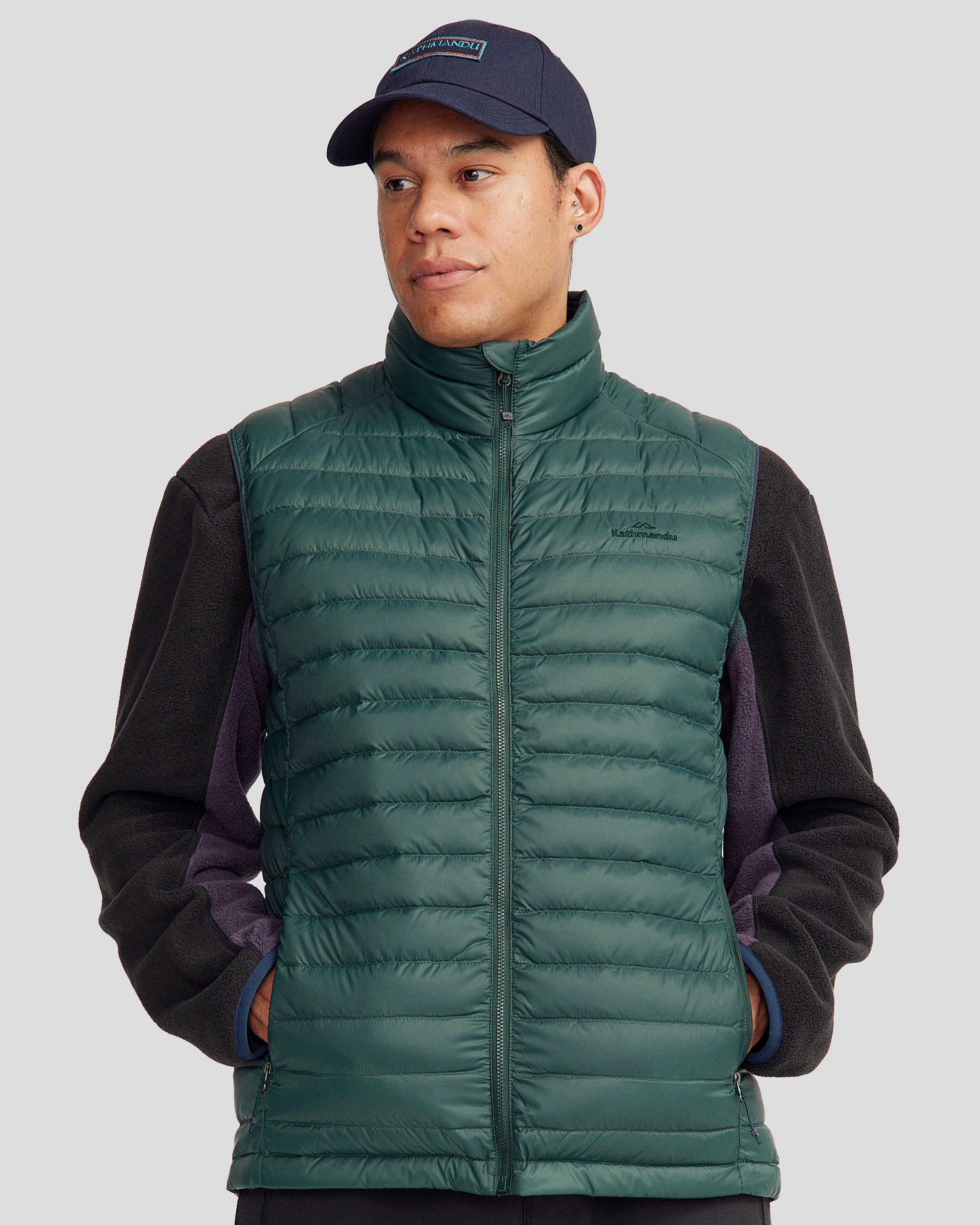 Mark Style Men's Heli Down Vest v4 - Deep Forest