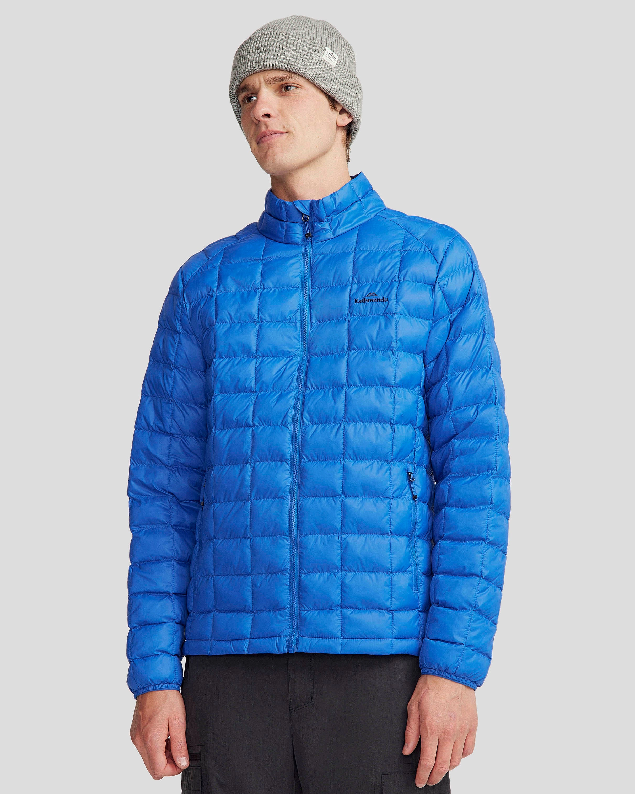 Men's Heli Insulated Jacket - Peak Blue Flexible Insulation Teflon Finish