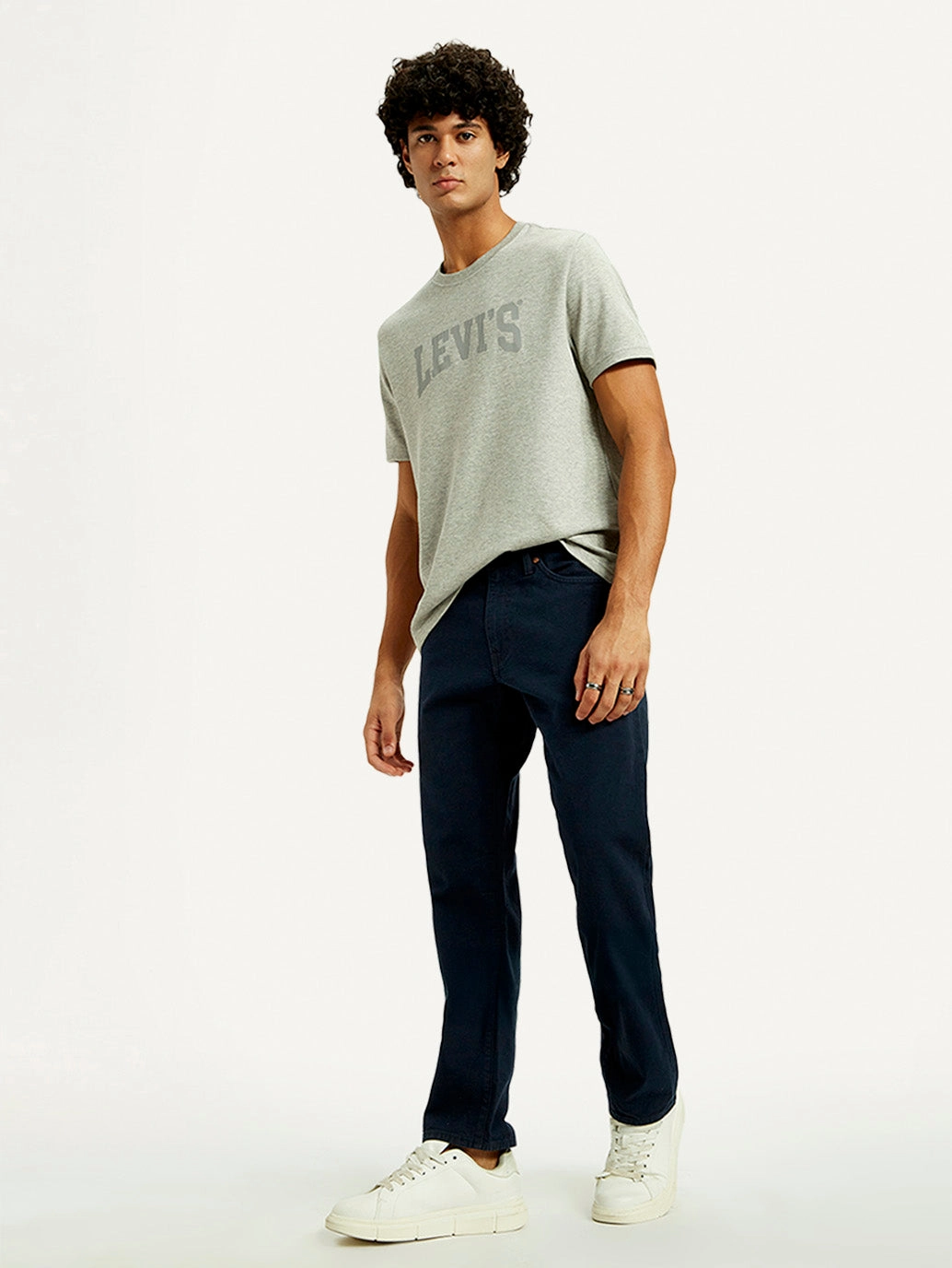 Men's Redloop 541 Blue Athletic Tapered Fit Mid Rise Selvedge Jeans Versatile Tailoring