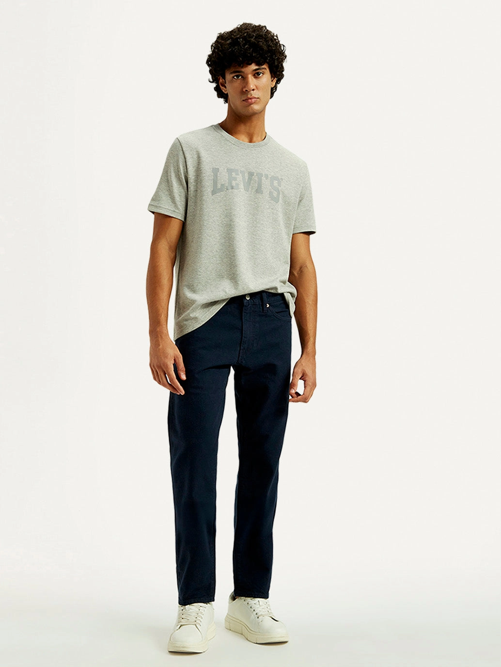 Eco Conscious Denim Men's Redloop 541 Blue Athletic Tapered Fit Mid Rise Selvedge Jeans