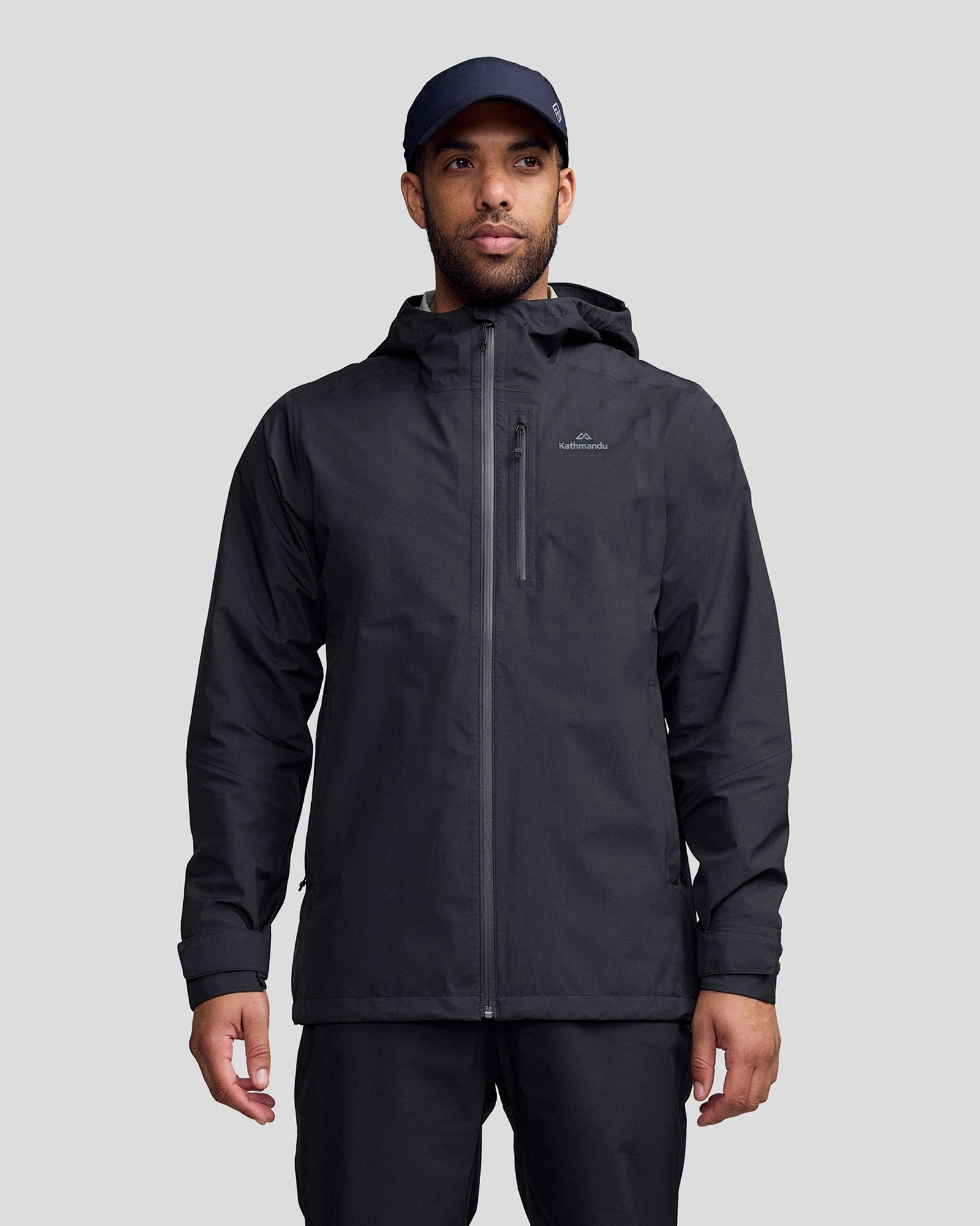 Men's Ridge 3L GORE-TEX Rain Jacket - Black Stingray Urban Fit Look