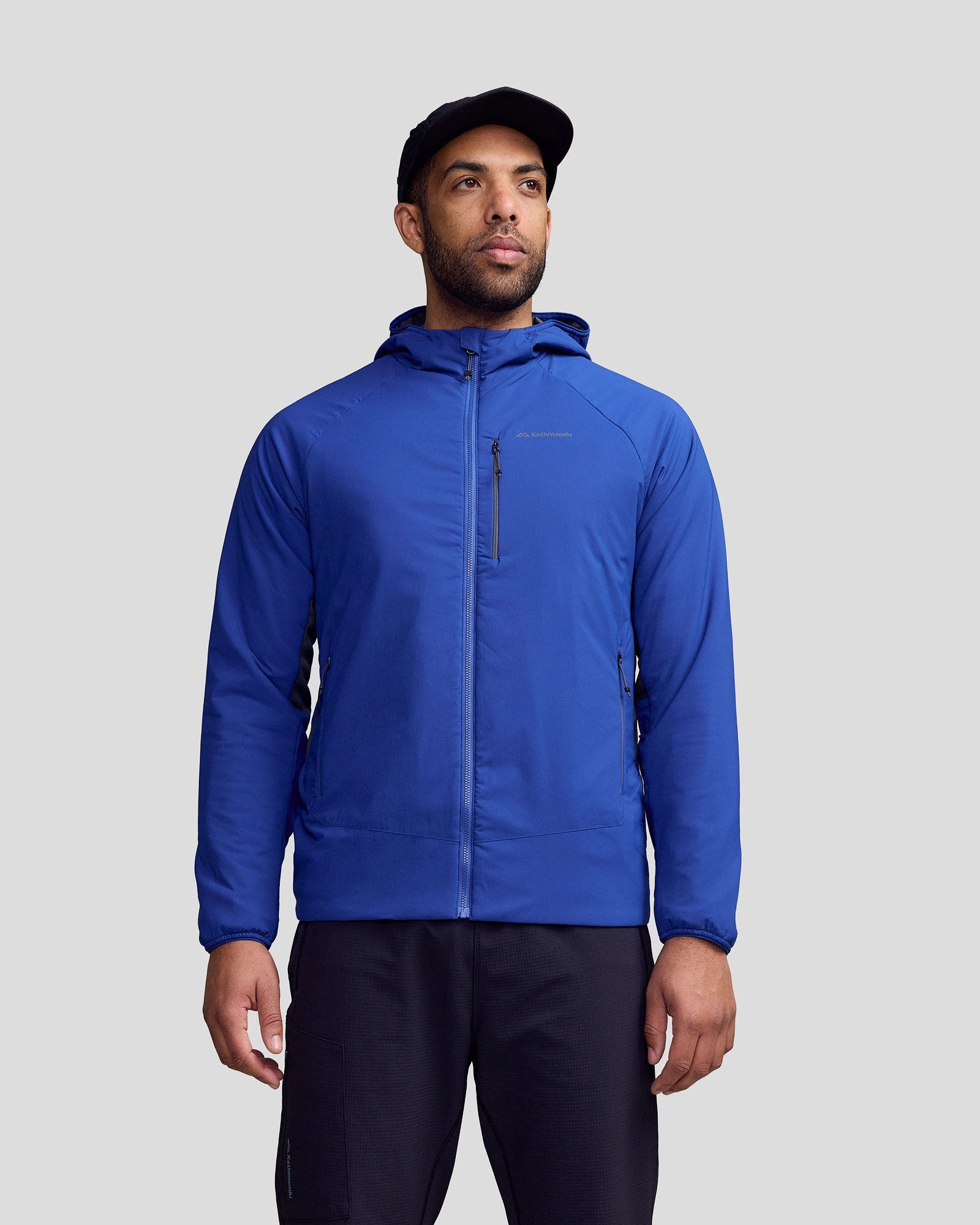 Men's Seeker Primaloft Active Hooded Jacket - Bright Navy Sleek Comfort