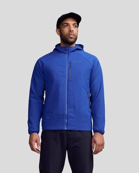 Men's Seeker Primaloft Active Hooded Jacket - Bright Navy Sleek Comfort