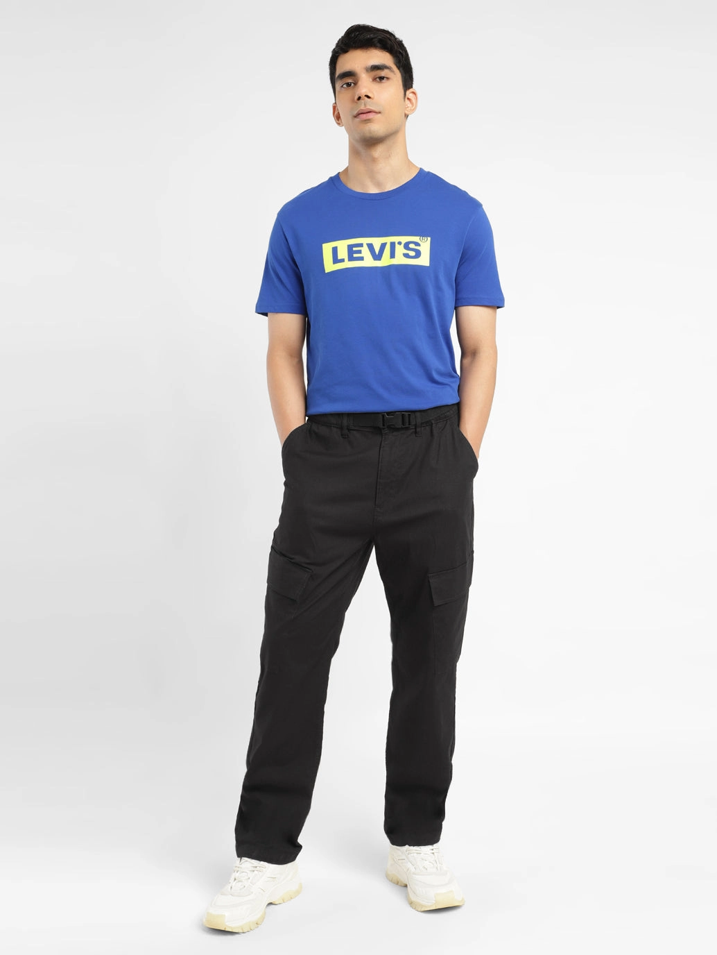 Soft Finish Men's Slim Fit Cargo