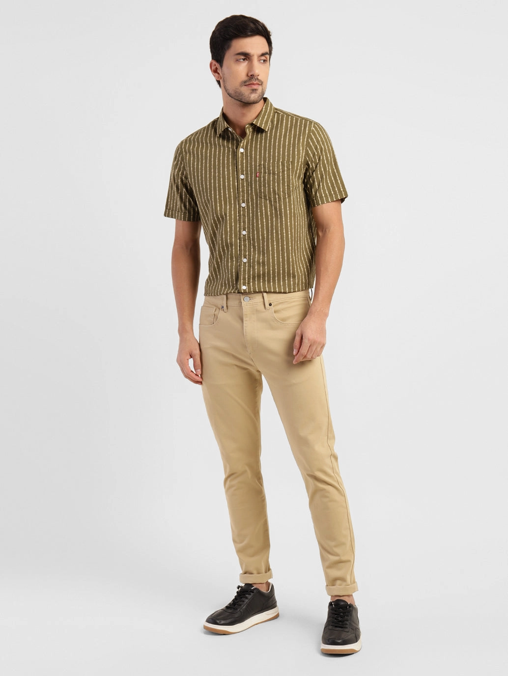 Body Friendly Comfy All-Day Men's Slim Tapered Fit Trousers