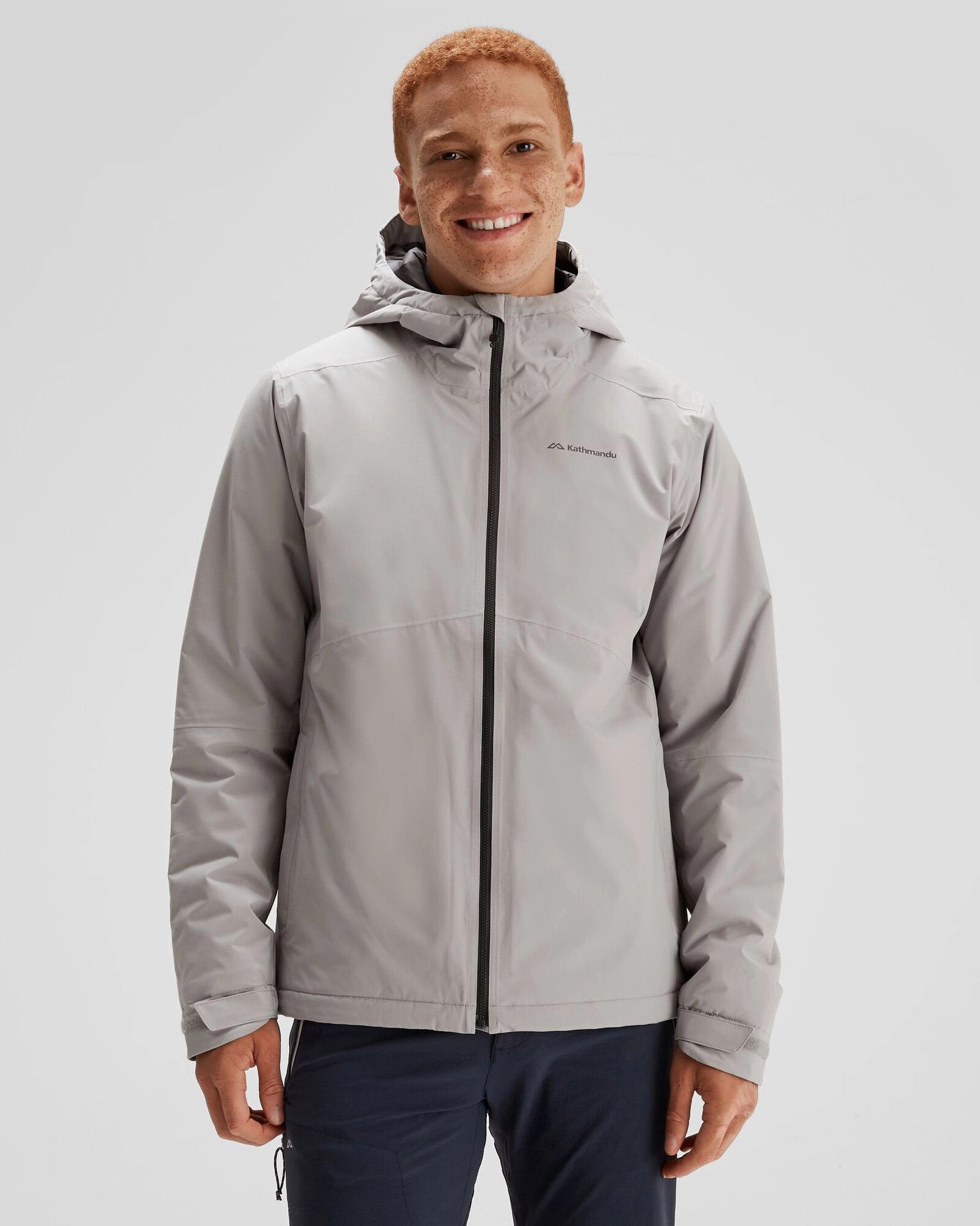 Men's Trailhead 2L Insulated Rain Jacket - Steel Grey One Color