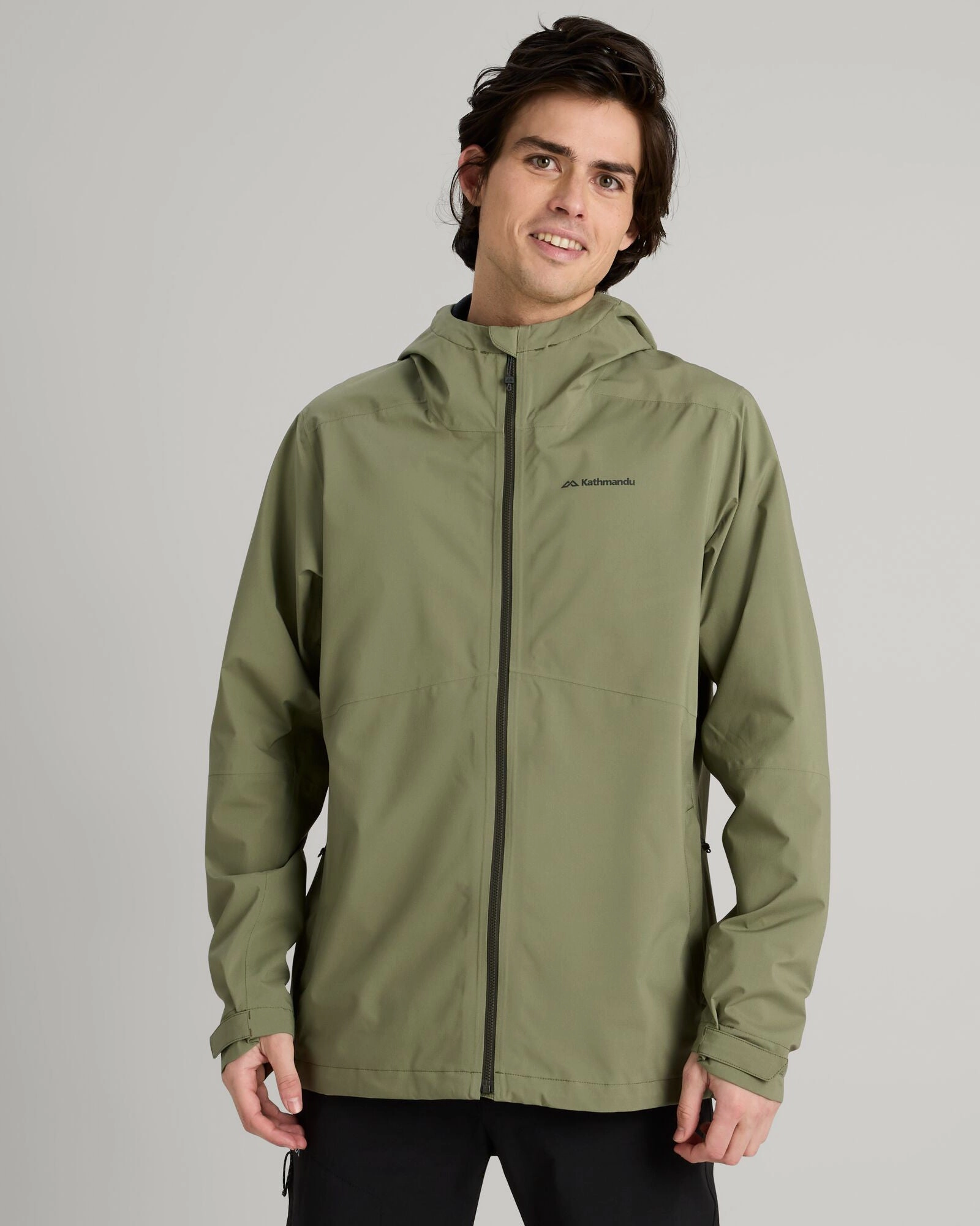 Easy Layering Men's Trailhead Stretch 2.5-layer Rain Jacket - Beech