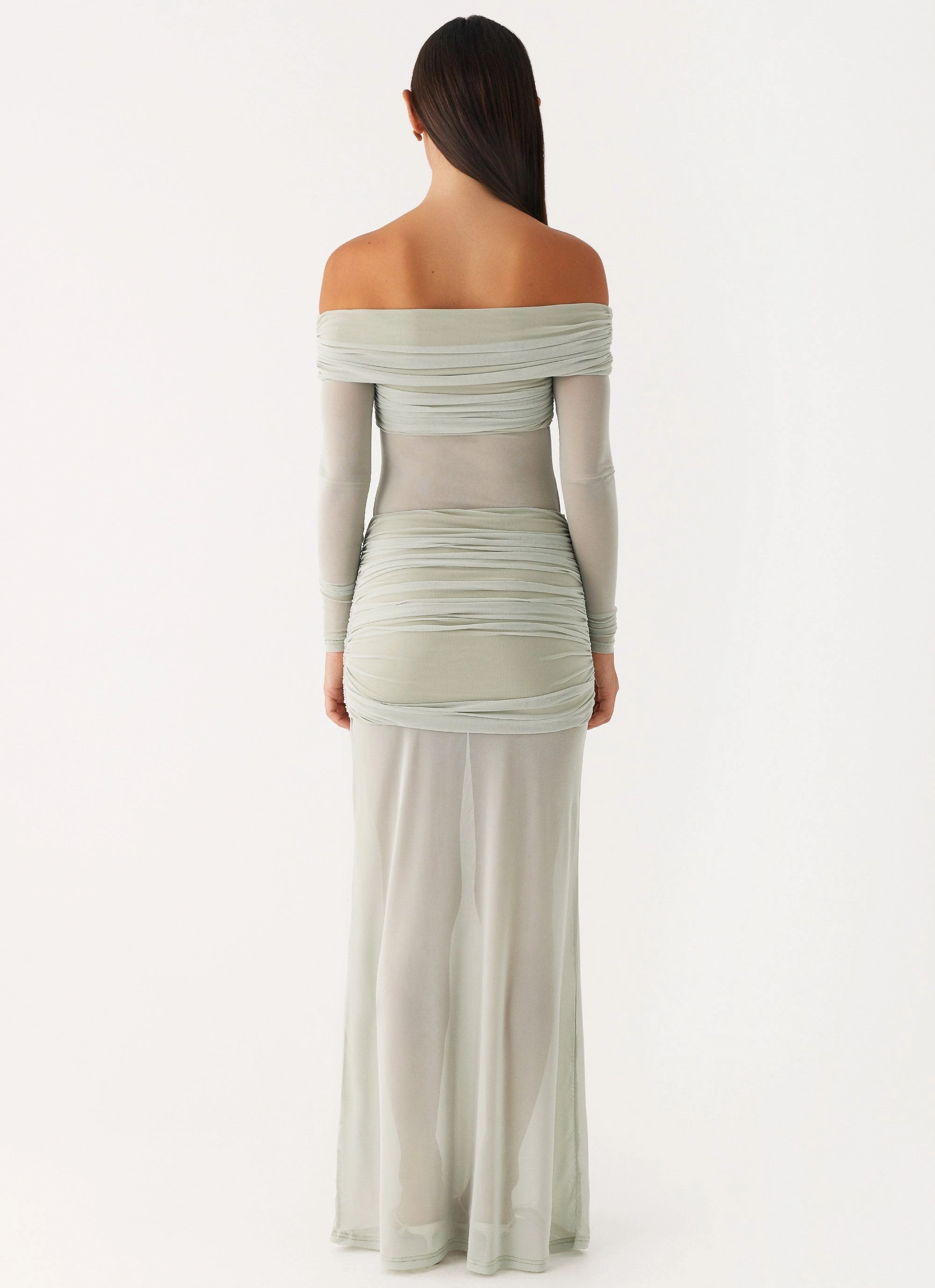 Movement Friendly Holiday-Party Mercy Maxi Dress - Sage