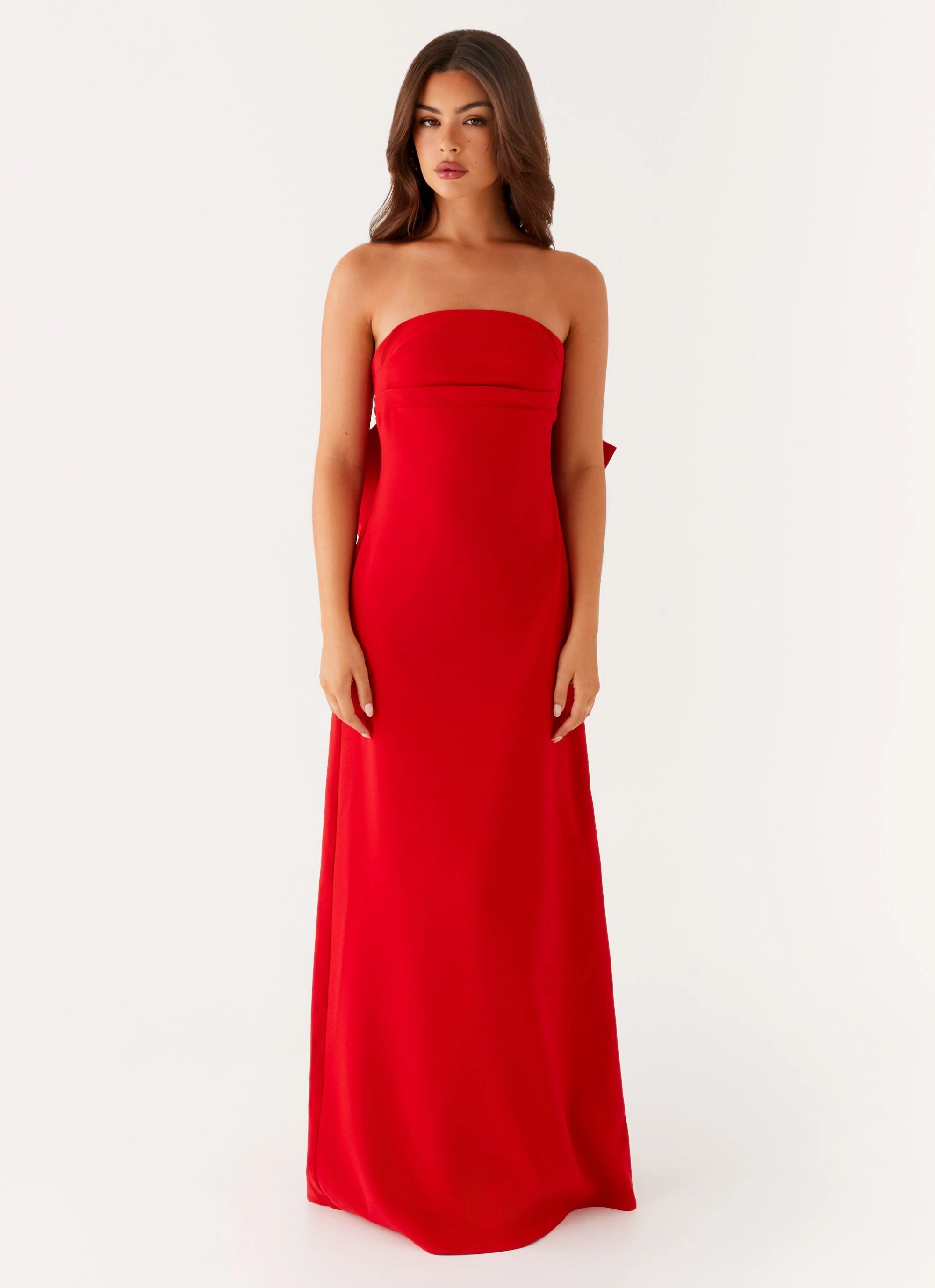 Chic and Cozy Meredith Maxi Dress - Red