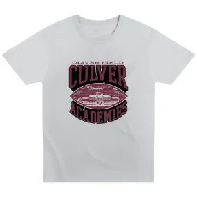 Oliver Field Sports Fan Tee - Silver Airflow Mesh Panels SoftTouchFinish