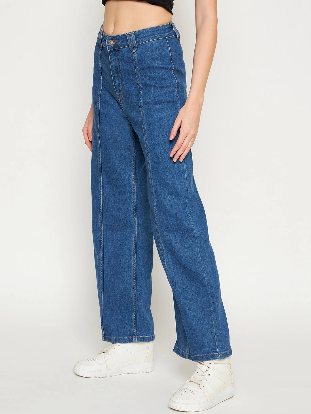 Common Wear Madame Midblue Wide Leg Denim