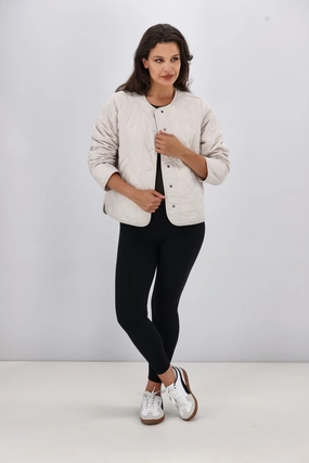 AS Colour Wo's Quilted Jacket Bone anti slip grip