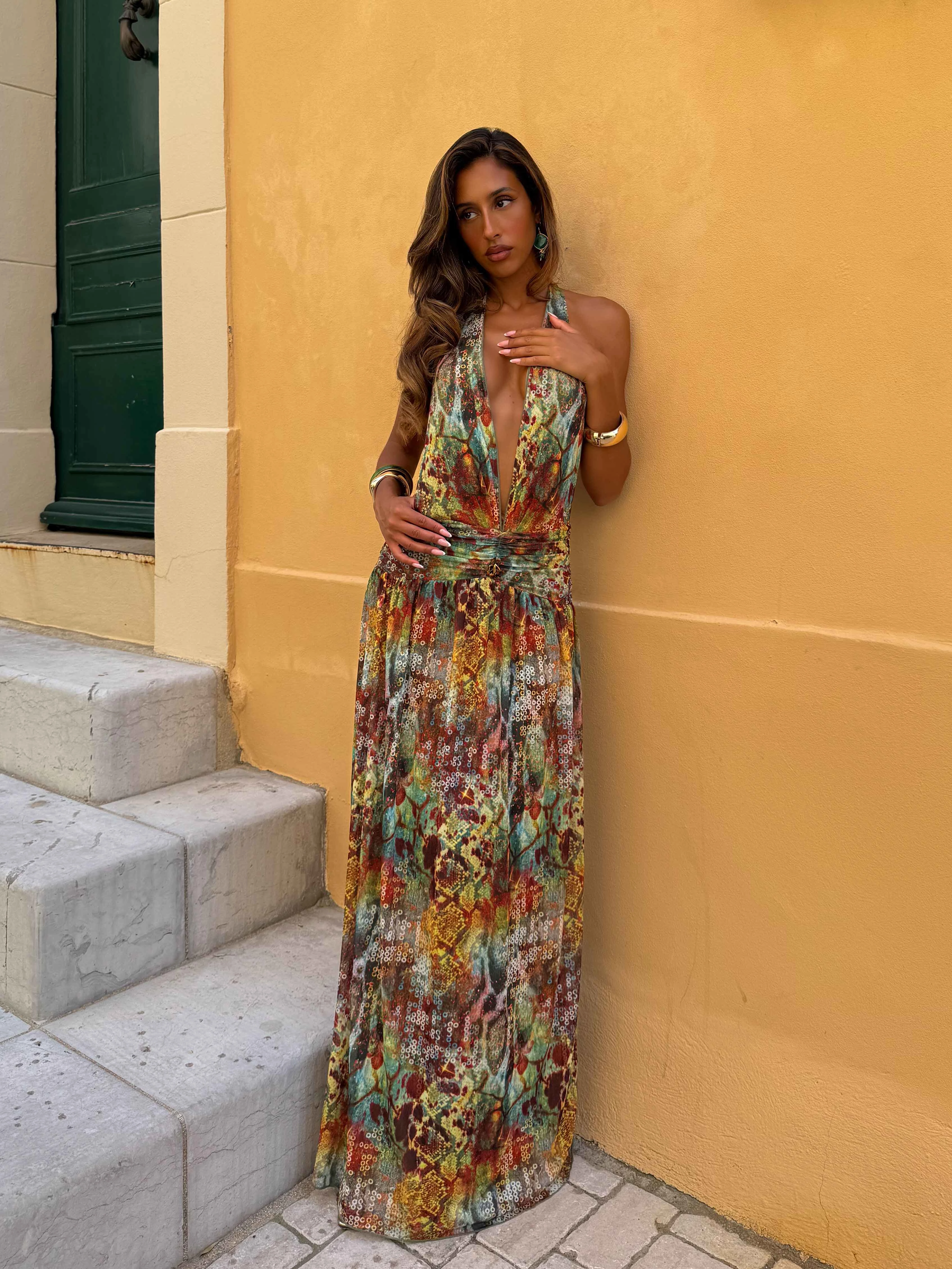 MIRARI MAXI DRESS VIPER urban vibe