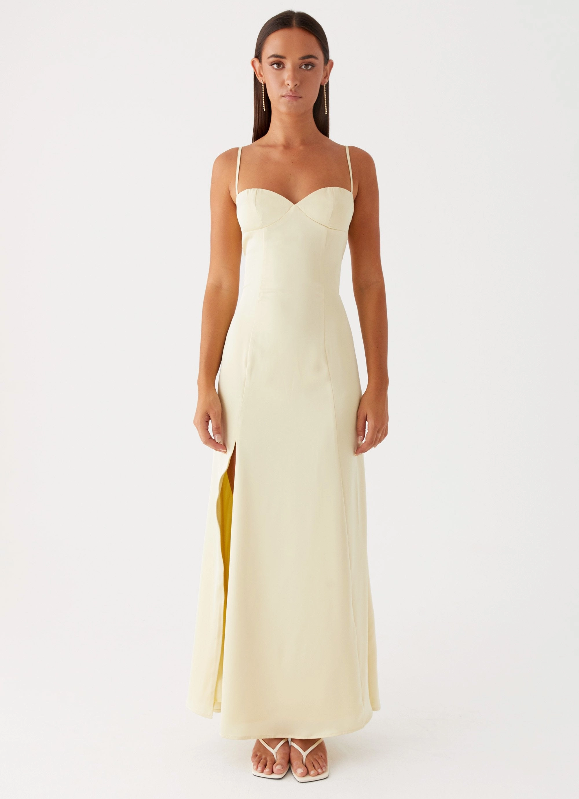 Miss Bloom Maxi Dress - Lemon Everyday Layers