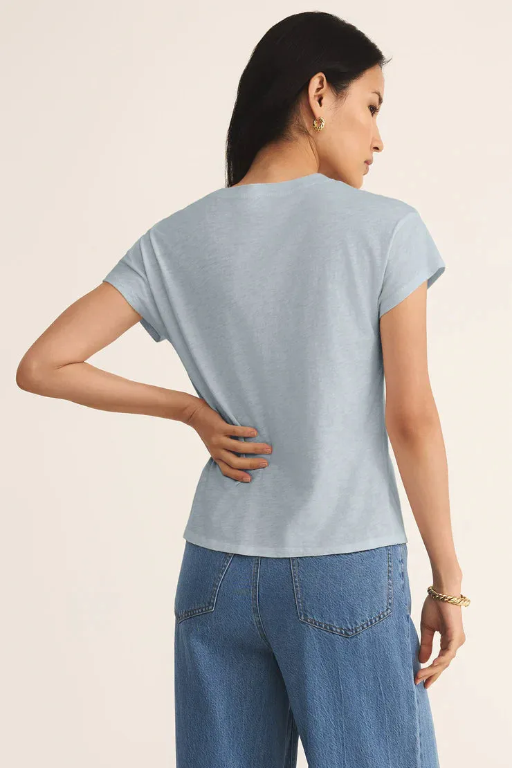 Modern Slub Tee | Clearwater, Tavern Fashionable Design Organic Cotton