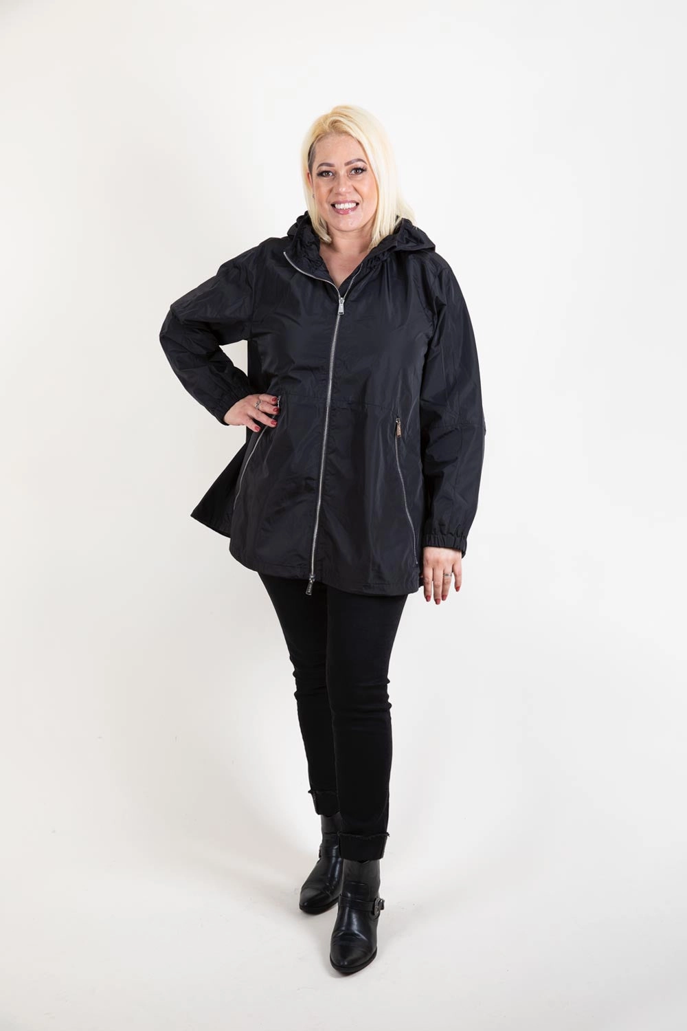 Moke - SADIE Sadie Rain Jacket Minimal Detailing