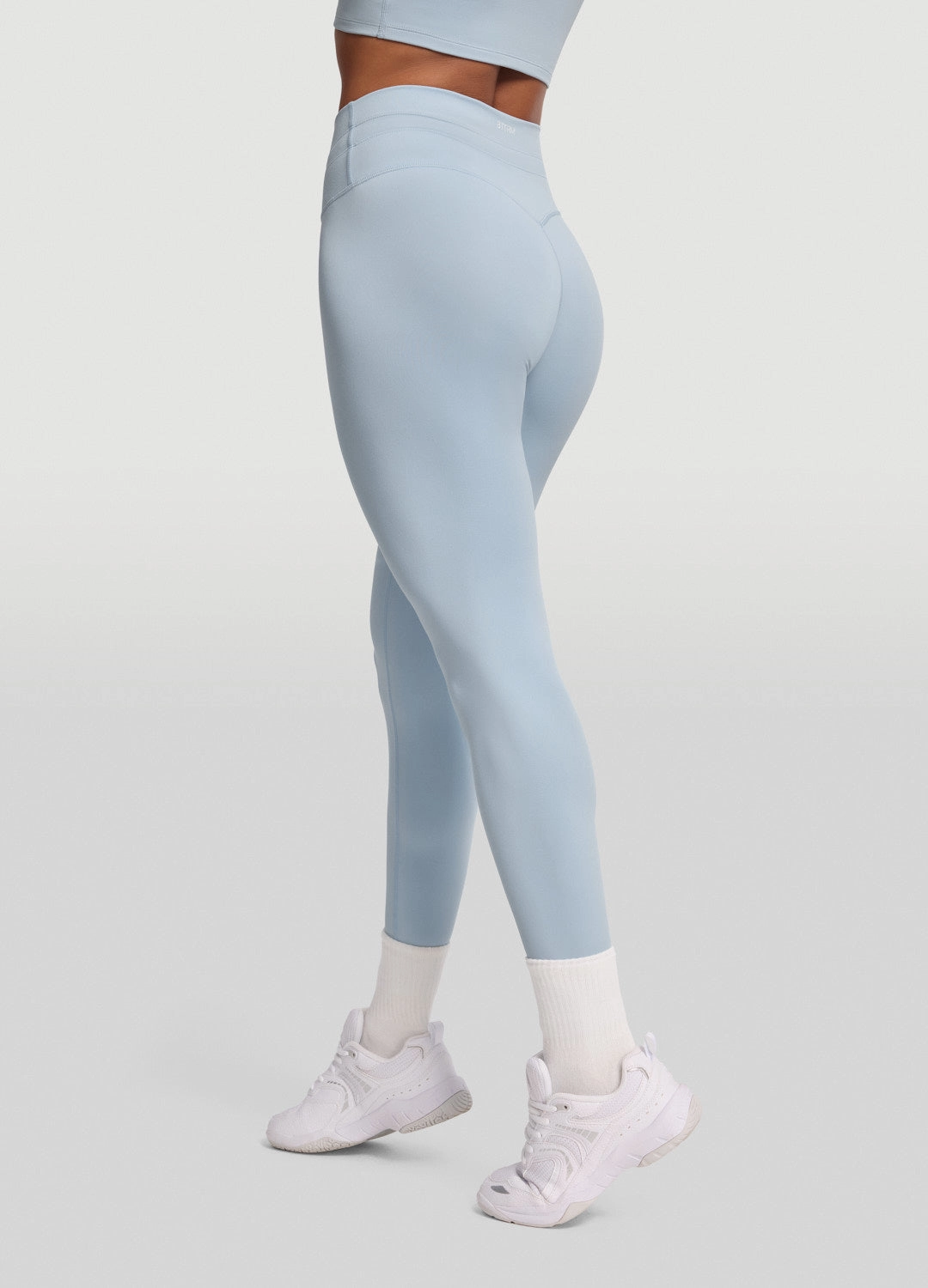 Anti Pilling Finish Sleek Drawstring Leggings