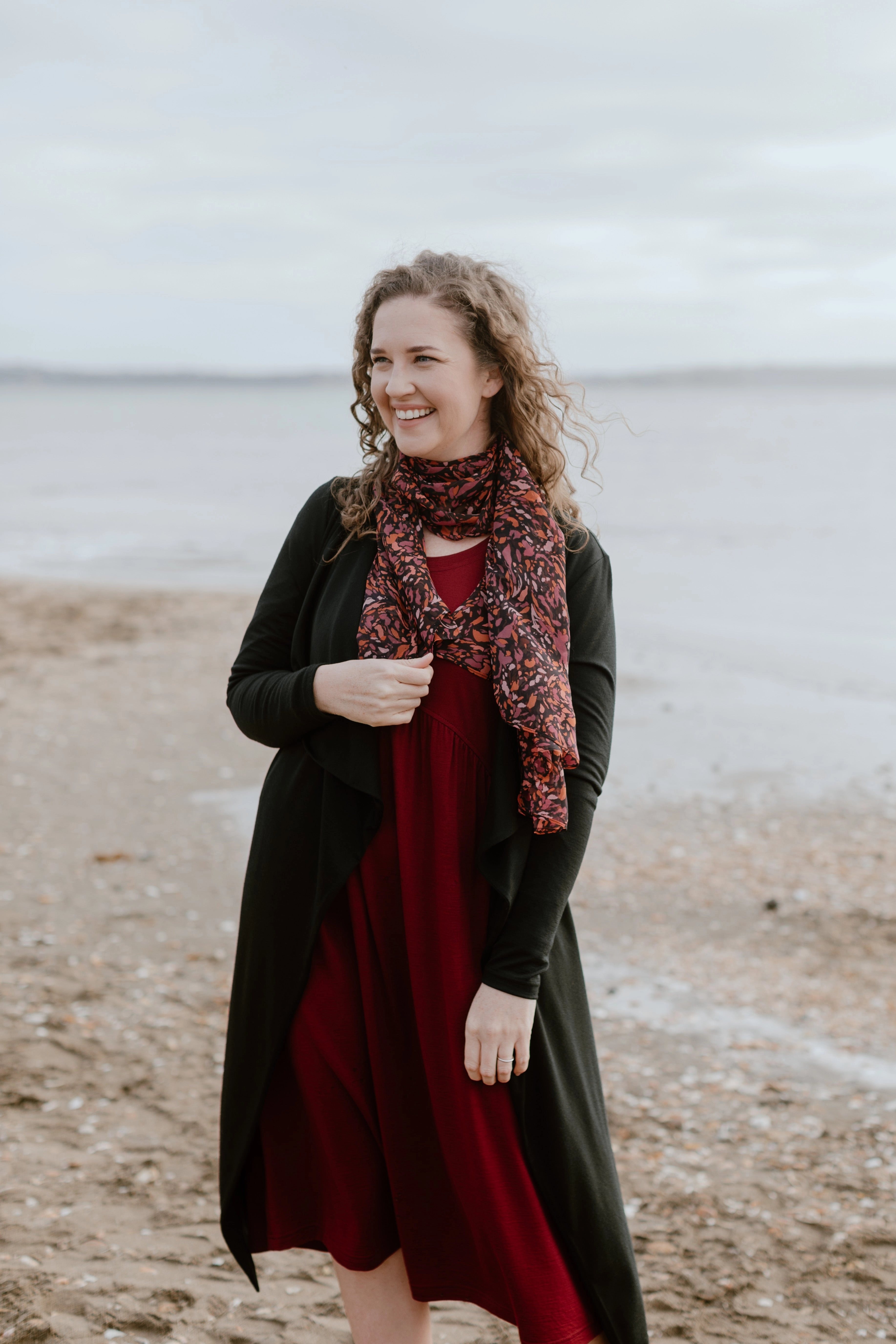 Cashews - CRDY100/F1 Merino Drapped Cardi PerimeterStructuralBoning