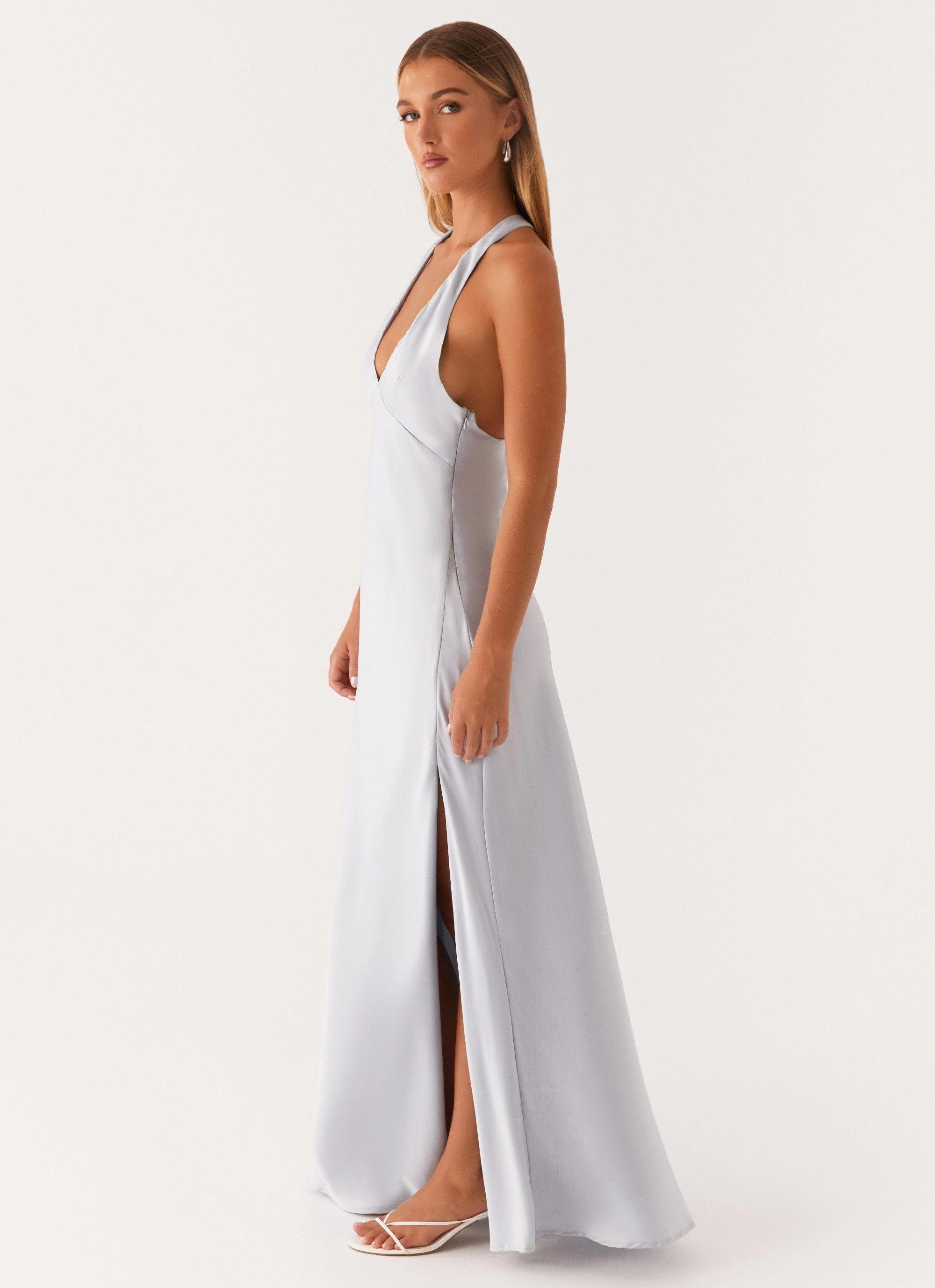Angie Maxi Dress - Blue Elegant Line