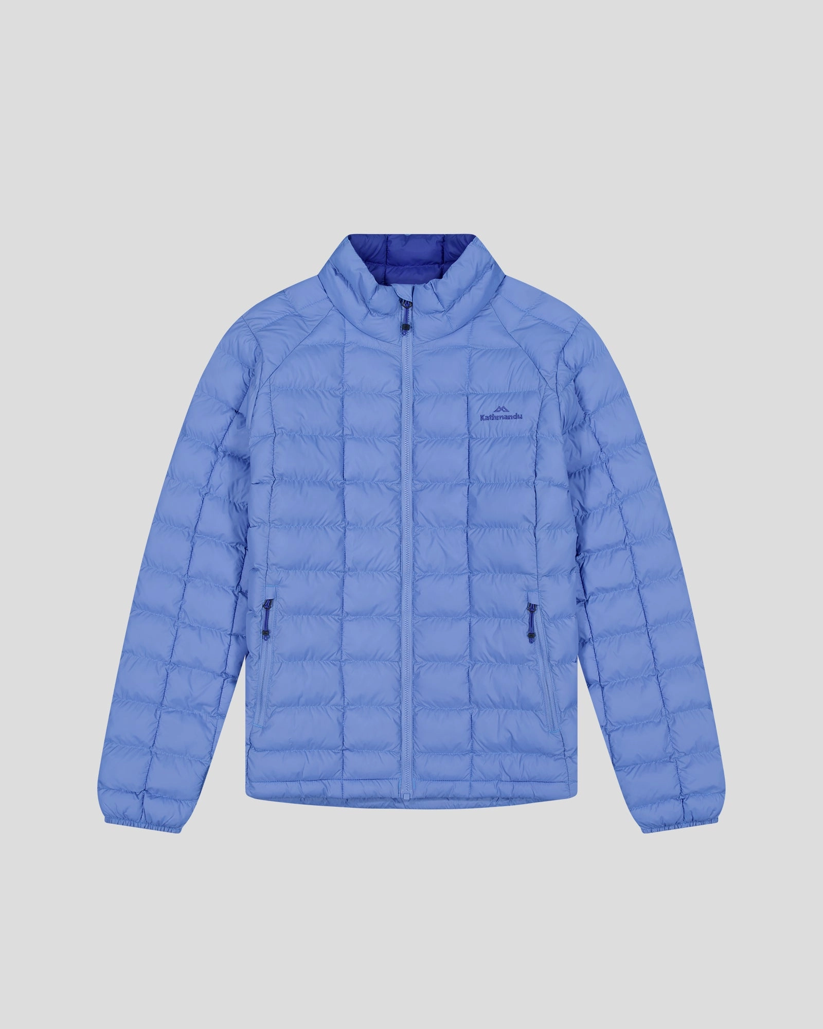 Women's Heli Insulated Jacket - Peri Checkered Style AntiPillingFinish