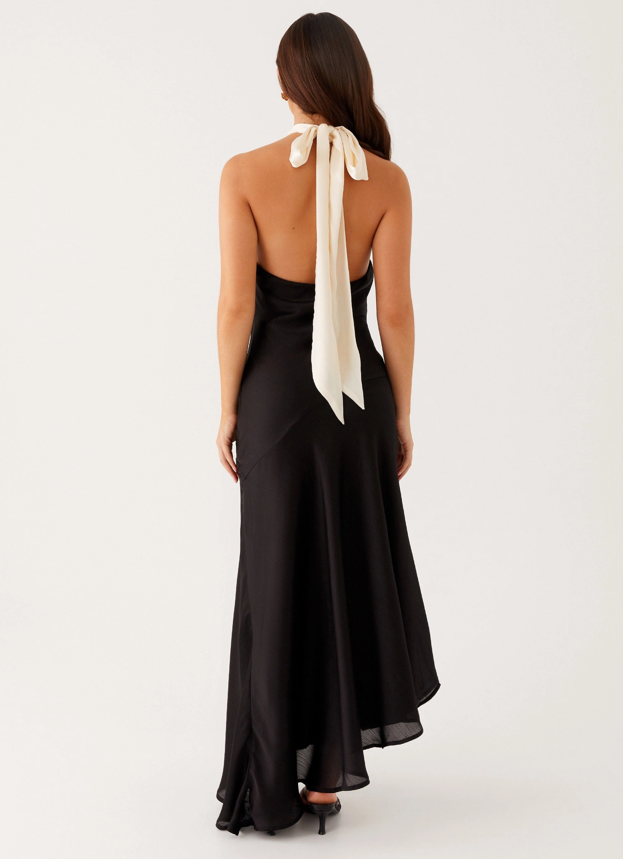 LightweightMaterial Night Owl Maxi Dress - Black