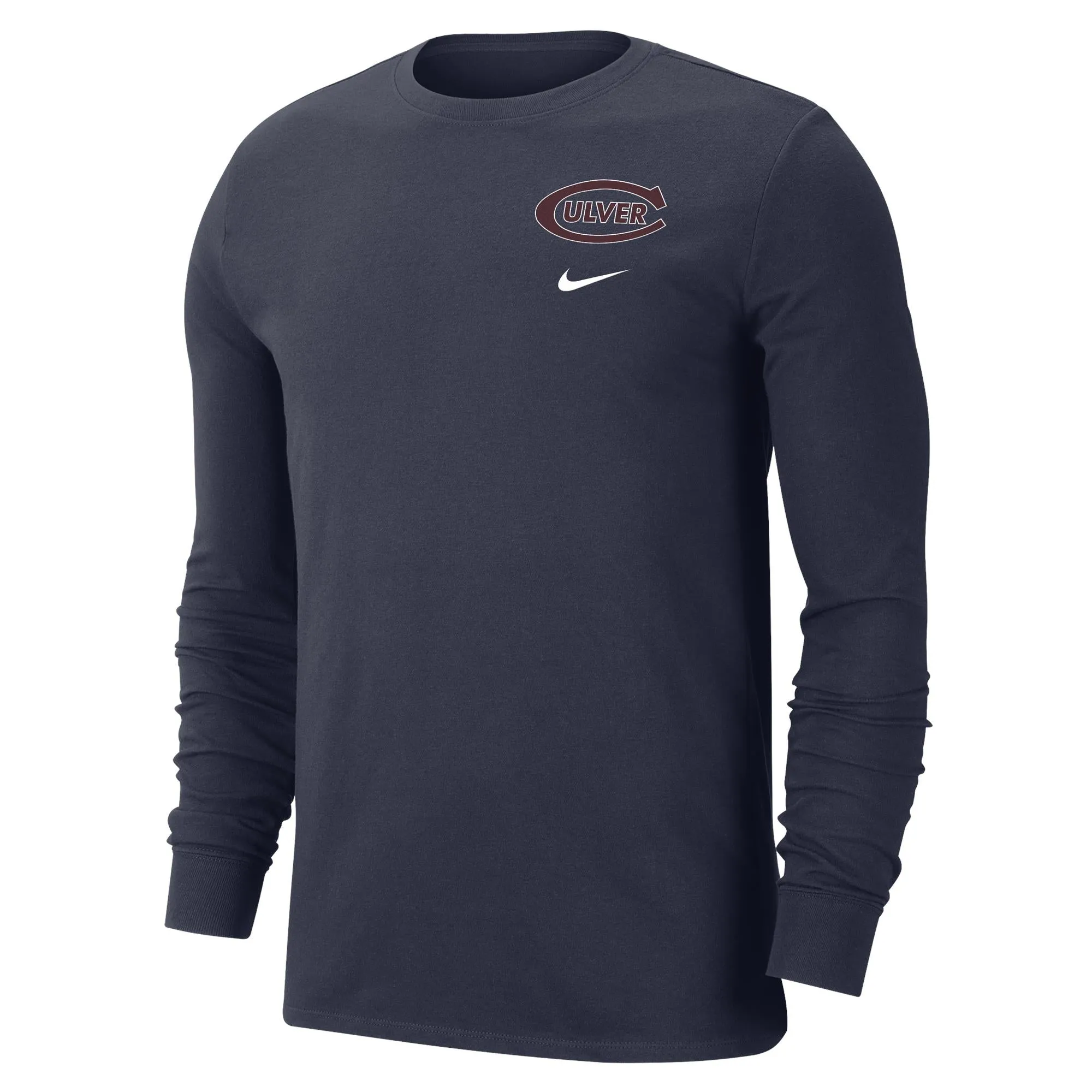 Chill Comfort crew neck Nike Dri-Fit Legend Long Sleeve Tee - Navy
