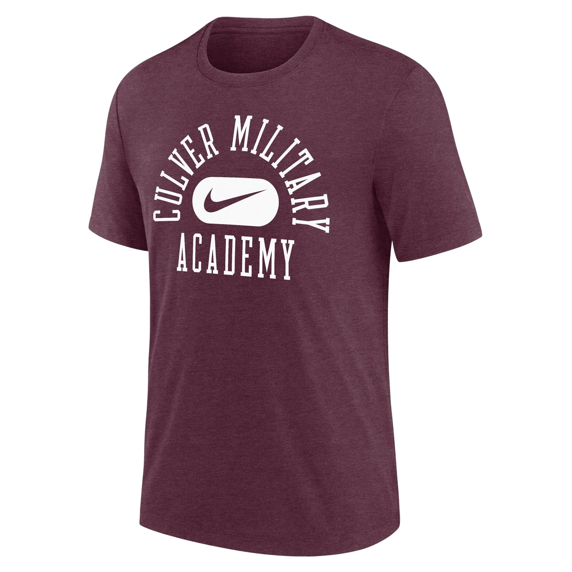 Soft Comfort Wear Nike Tri-Blend Tee Eagle C - Heather Maroon