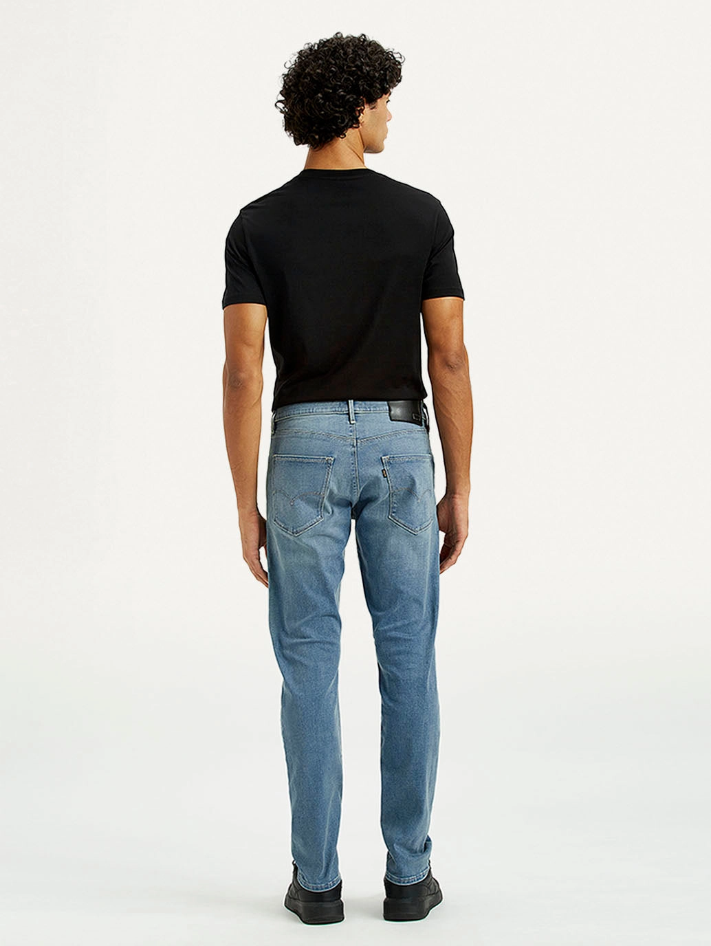 Night Out Parent Style Men's Redloop 512 Dark Indigo Slim Tapered Fit Mid Rise Jeans