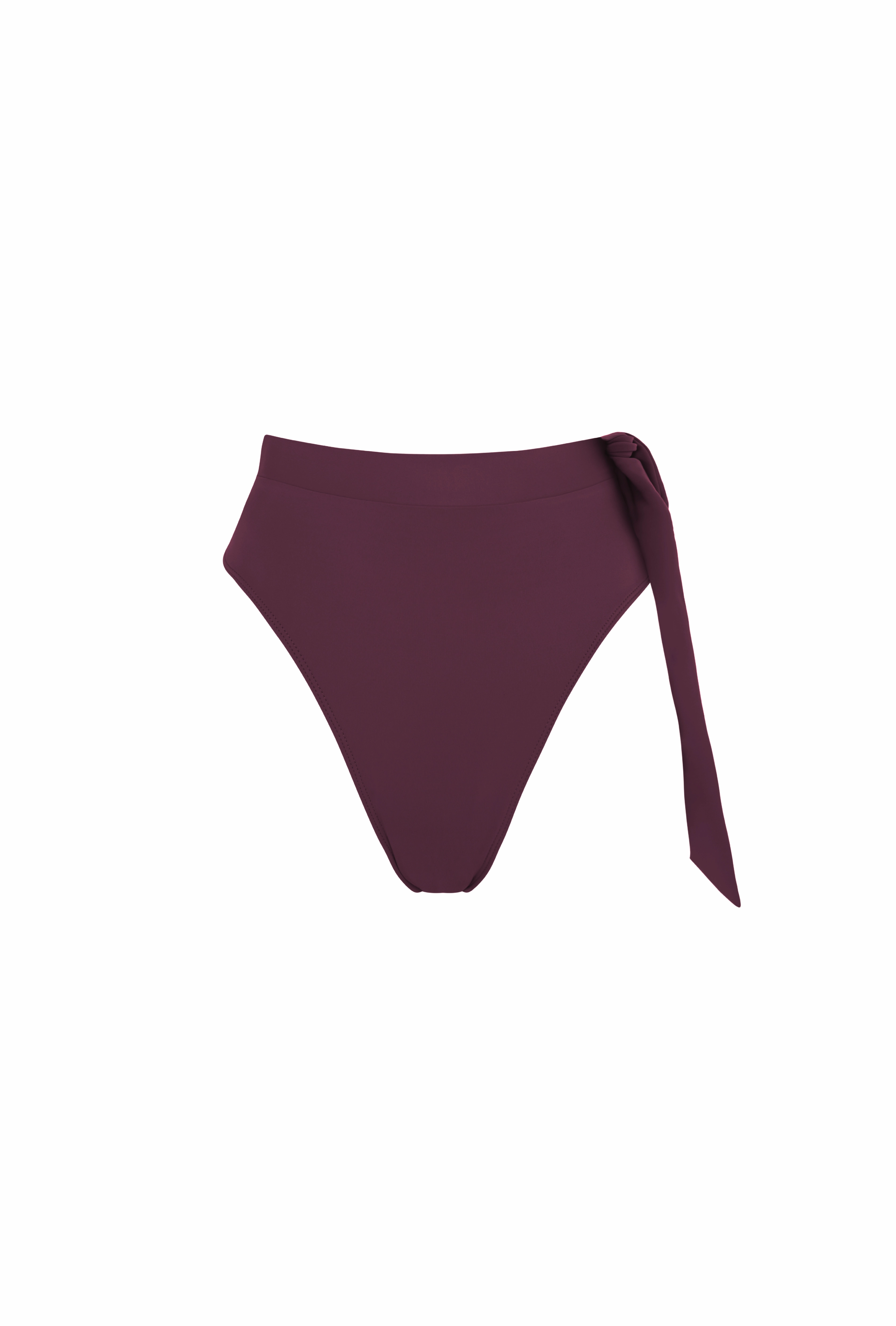 Tahiti Bottom - Plum Full Coverage Anti Slip Waistband