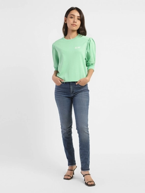 Affordable Beach Day All weather Women's 311 Blue Skinny Fit Mid Rise Jeans