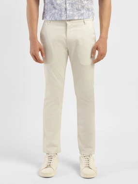 QuickDryTech Breathable layers Men's Beige Slim Fit Chinos